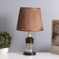 Лампа настольная «Луиза» 1×40 Вт Е27 1×5 Вт LED черный/шоколад 25×25×43 см