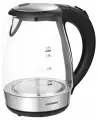 Электрочайник Hyundai HYK-G2030, цвет черный, объем 1,7 литров, мощность 2200Вт