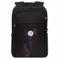 Рюкзак GRIZZLY RD-544-3/1 черный - фиолетовый