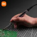 Умный Электрический паяльник Xiaomi RONGUAN, 72 Вт, 300-450 ℃, ручка для быстрого нагрева, мини-паяльник с температурной калибровкой и регулировкой напряжения