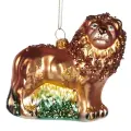 Стеклянная елочная игрушка Лев Аслан - Grand Nature 11 см, подвеска, Goodwill, TR21331