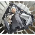 Летний комплект конверт из муслина на выписку и прогулку, 3 предмета, 62 (от 0 до 3 мес), серый графит, MAMINY ZAPISKY