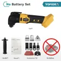 Yofidra Бесщёточный осциллирующий инструмент для Makita 18В, Yellow-23 Accessorie