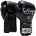 Боксерские перчатки Fairtex черные (BGV6), 16 унций