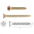 Шуруп 5,0*80 желтый цинк (5 кг) STARFIX SMV2-35460-5 (цена за 1 кг)