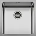 Мойка для кухни из нержавеющей стали под столешницу 44х44 см. Seaman Eco Roma SMR-4444A. A, Сатин