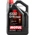 MOTUL Масло моторное Motul 6100 SYN-CLEAN 5W-40 синтетическое 5 л 111692