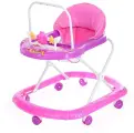 Ходунки детские музыкальные Бабочка Oubaoloon 902-D-4 , 7 колес, до 12 кг, в пакете