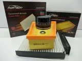 Комплект фильтров на Рено Дастер; Логан; Ларгус с двигателем 1.6 K4M 102 л. с,2.0 F4R 135 л. с.(фильтр масляный, воздушный, салонный + прокладка сливной пробки)