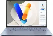 ASUS Ноутбук ASUS VivoBook S 16 S5606CA-RI174W 90NB1551-M009J0 (Core Ultra 7 255H-2.00ГГц-NPU, 32ГБ, 1ТБ SSD, Arc Graphics, WiFi, BT, WebCam, 16.0 2880x1800 OLED глянц, W11 H), голубой