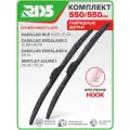 550 550 мм. Hook. Комплект гибридных щеток стеклоочистителя RD5 дворники на Cadillac BLS; Кадиллак БЛС ; Cadillac Escalade 2; Кадиллак Эскалэйд 2 ; Bentley Azure 1; Бентли Азур 1