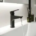 Смеситель для раковины черный матовый LAPARET ALAMERA BLACK