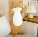 Плюшевая кошка-обнимашка / подушка-антистресс / мягкая игрушка длинный кот-батон 70 см