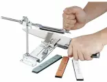 Точильный станок Руиксин RX-003 Touch Pro Steel, для ножей, ножниц, серрейторов, натуральный камень