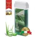 Воск в картридже Алоэ ITALWAX NATURA Aloe,100 мл (комплект из 24 штук)