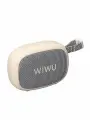 Портативная колонка Wiwu GO Fun Portable Speaker H1 1400mAh, водонепроницаемая, белая