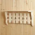 Вешалка-полка Банька, липа, 61,5х31,5х21,5 см