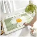 Коврик для ванной и туалета Ромашка / Коврик в ванную 50х80 см