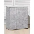 Корзина для белья Casy Home HB-013 46x27x53 см, с крышкой, серая