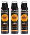 Дезодорант Deonica For Men, Vegan Formula, Energy Shot, спрей, 150 мл, 3 шт