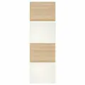 Панель д/рамы раздв дв IKEA MEHAMN мехамн 4 шт. 75x236 белый