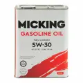 Масло моторное синтетическое Micking Gasoline Oil MG1 5W-30 API SP/RC для бензиновых двигателей 4л. M2128