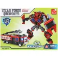 Конструктор Ausini Машина+трансформер, 429 деталей, пластик, для мальчиков, от 6 лет