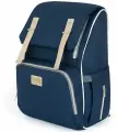Рюкзак женский для мамы Nuovita CAPCAP rotta, сумка на коляску Blu scuro/Темно-синий