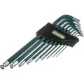 Набор ключей имбус. KRAFTOOL INDUSTRIE дл-ые, шар, HEX 1,5-10мм,9шт 27445-H9