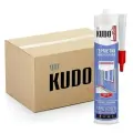Герметик KUDO KSK-100 силиконовый универсальный прозрачный 280мл 12 штук
