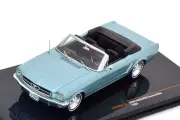 Модель коллекционная IXO Ford mustang convertible 1965 light blue metallic