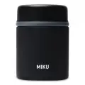 Термос для еды Miku TH-FD-440-BLK, черный, 0,44 л