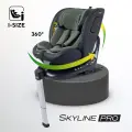 Автокресло детское RANT YC32 Skyline Pro Green, группа 0/1/2/3, рост 40-150см, поворотное, зеленое