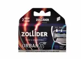 Zollider Сменные кассеты Urban, 3 лезвия, 2 шт