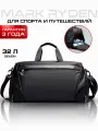 Сумка спортивная Mark Ryden, 32 л, 26х50х25 см, ручная кладь, черный