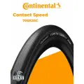 Покрышка велосипедная Continental Contact Speed 700x35C (белый логотип), сталь, со светоотражающей полосой