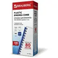 BRAUBERGдля переплета 12 мм, пластиксиний100 шт.