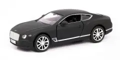 Машина металлическая RMZ City 1:32 The Bentley Continental GT 2018 (цвет черный матовый) (554043M)