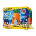 AREA-X AB0064 SpongeBob SquarePants Krusty Krab Pineapple House / Игрушка-конструктор Ананасовый домик Губки Боба, подходит для подарков на день рождения детям от 8 лет и старше