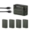 TILTA DMW-BLK22 Зарядная станция для аккумуляторов Panasonic, DMW-BLK22 Kit 4 B