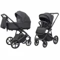 Коляска 3в1 Carrello Sigma CRL-6529, Club Grey 2025, темно-серый цвет, для детей с рождения 0+