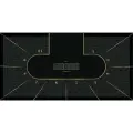 Сукно для покера прямоугольное 240х120 см - LUXE