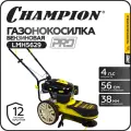 Газонокосилка бензиновая CHAMPION LMH5629, 599 мм, несамоходная, без травосборника