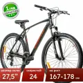 Велосипед Corto SLY-18, горный, алюминиевый сплав, 27.5, 24 скорости, черный