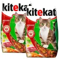 KITEKAT мясной ПИР для взрослых кошек (15 + 15 кг)