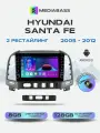 Магнитола для авто Hyundai Santa Fe 2 2005-2012. Андроид магнитола, 8/128ГБ с переходной рамкой. Хендай Санта Фе 2