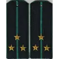 Погоны ПС ФСБ (пограничная служба) на китель, старший лейтенант