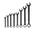 Набор комбинированных гаечных ключей SITOMO 42323, углеродистая сталь, оксидированные, 8шт.