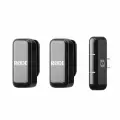 RODE Wireless Micro компактный беспроводной микрофон с чехлом для зарядки для создания контента на смартфоне USB-C, черный