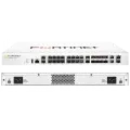 Межсетевой экран FORTINET FortiGate FG-100F 22xGE RJ45 ports including 2x WAN ports, 1x DMZ port, 1x Mgmt port, 2x HA ports, 16x switch ports with 4 SFP port shared media, 4 SFP ports, 2x 10 GE SFP+ FortiLinks, dual power supplies redundancy.